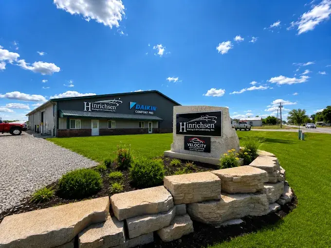 Hinrichsen Heating & Air Conditioning headquarters in Goodfield, Illinois